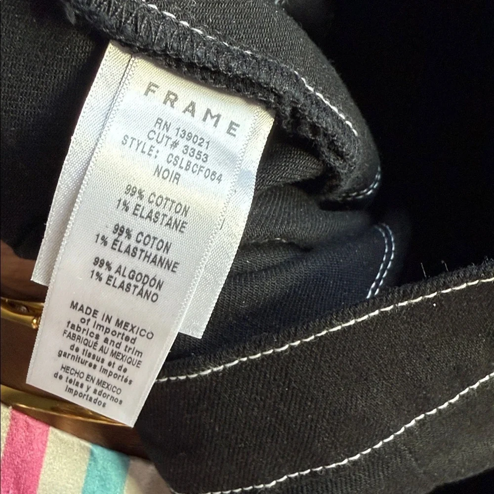 Frame Le Bardot crop flare jeans 25 - Picture 12 of 14
